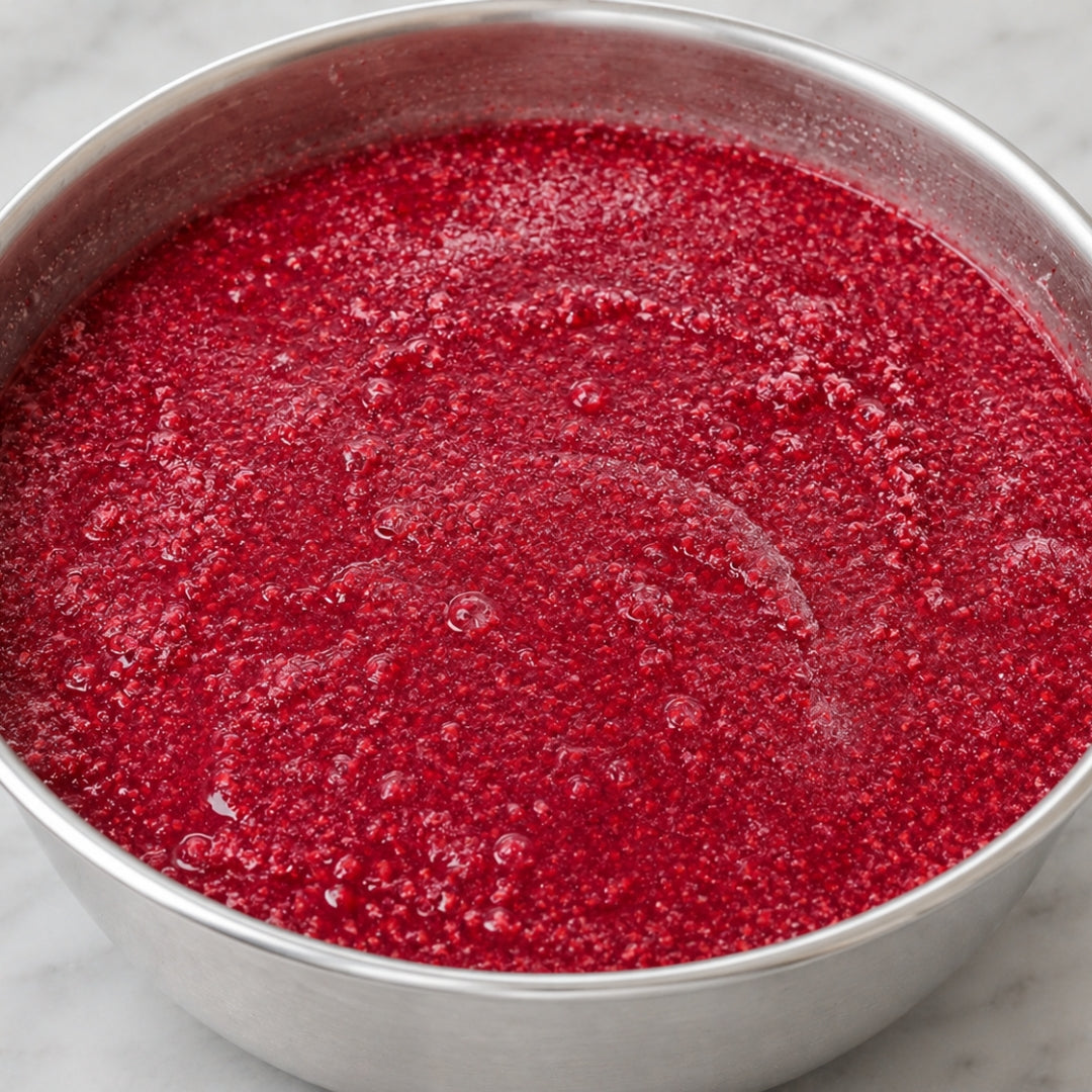 Frozen Raspberry Puree (20lb)