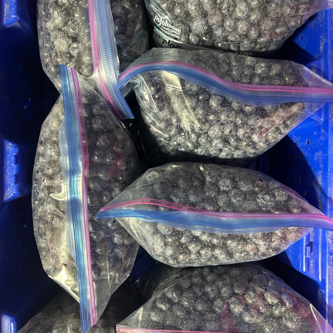 Frozen Blueberries